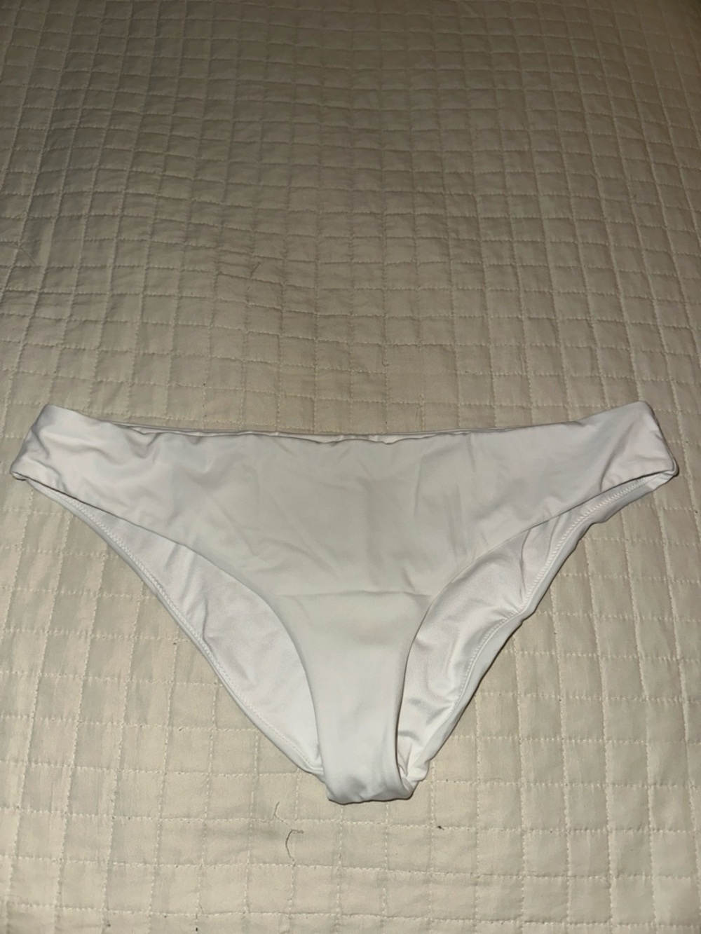 Victoria's Secret White Bikini Bottom - Low Rise Brief